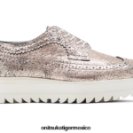 Onitsuka Tiger zapatos 4P8D6N569 oro rosa mujer acento irlandés