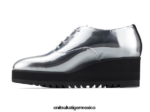 Onitsuka Tiger zapatos 4P8D6N570 plata mujer cuña-o - Image 4