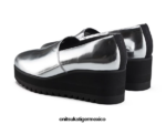 Onitsuka Tiger zapatos 4P8D6N571 plata mujer porciones - Image 3
