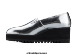 Onitsuka Tiger zapatos 4P8D6N571 plata mujer porciones - Image 4