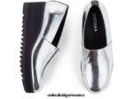 Onitsuka Tiger zapatos 4P8D6N571 plata mujer porciones - Image 9