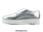 Onitsuka Tiger zapatos 4P8D6N572 plata mujer derby - Image 2