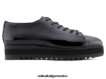 Onitsuka Tiger zapatos 4P8D6N573 blanco mujer cordones