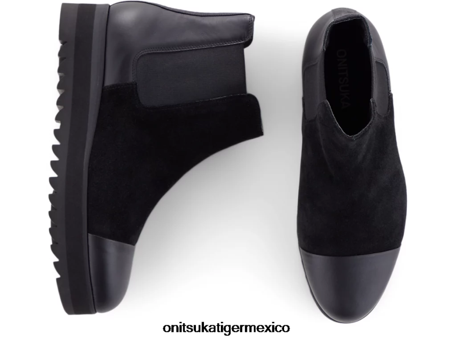 Onitsuka Tiger zapatos 4P8D6N574 negro/carbono mujer bota gore lateral hola - Image 9