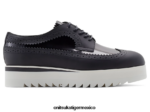 Onitsuka Tiger zapatos 4P8D6N578 negro mujer acento irlandés