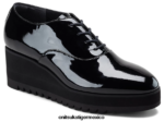 Onitsuka Tiger zapatos 4P8D6N579 negro mujer cuña-o - Image 2