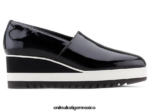 Onitsuka Tiger zapatos 4P8D6N580 negro mujer porciones
