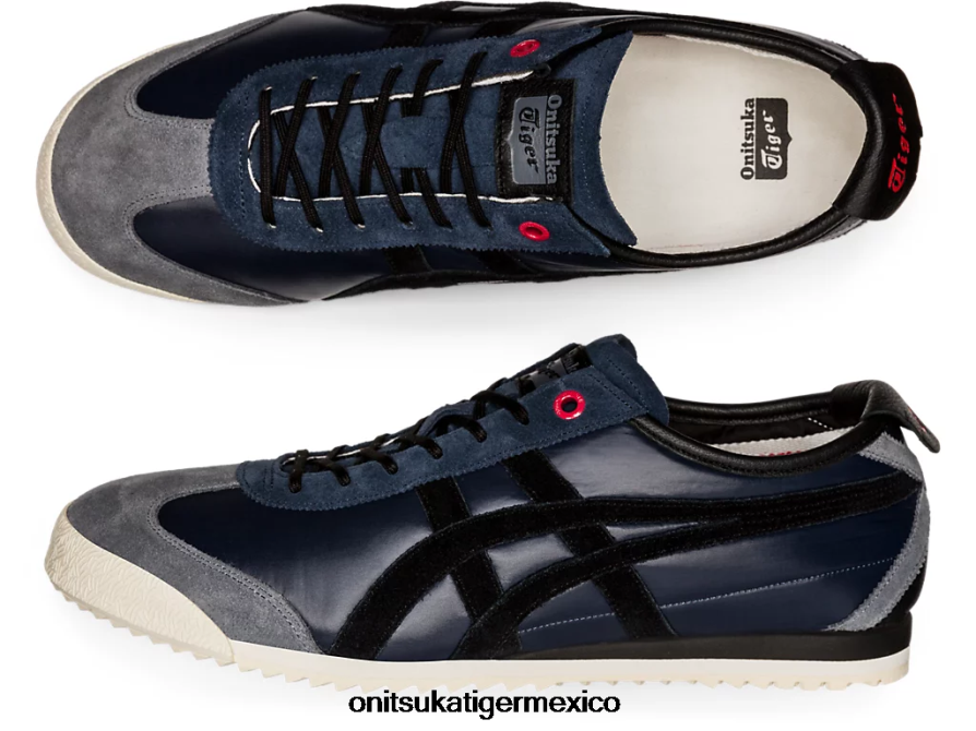 Onitsuka Tiger zapatos 4P8D6N58 azul marino hierro/negro unisexo méxico 66 sd - Image 7
