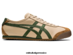 Onitsuka Tiger zapatos 4P8D6N5 beige/verde hierba unisexo México 66