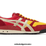 Onitsuka Tiger zapatos 4P8D6N60 rojo clásico/oro puro unisexo último 81 nm