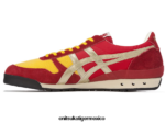 Onitsuka Tiger zapatos 4P8D6N60 rojo clásico/oro puro unisexo último 81 nm - Image 3
