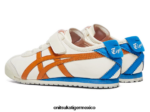Onitsuka Tiger zapatos 4P8D6N618 crema/naranja óxido niños México 66 - Image 3