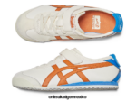 Onitsuka Tiger zapatos 4P8D6N618 crema/naranja óxido niños México 66 - Image 8
