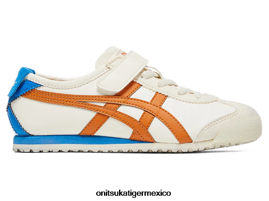 onitsuka_tiger_zapatos_4p8d6n618_crema_naranja_oxido_ninos_mexico_66.png Onitsuka Tiger zapatos 4P8D6N618 crema/naranja óxido niños México 66 - Image 1