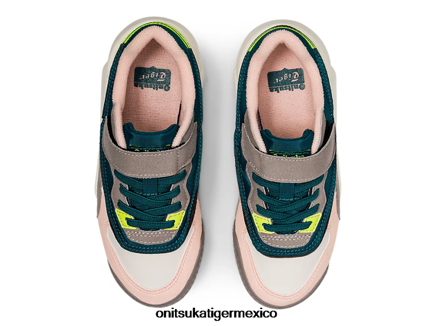 Onitsuka Tiger zapatos 4P8D6N619 pino aterciopelado/brisa niños corredor de mezcla - Image 6