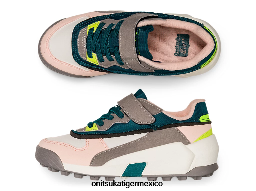 Onitsuka Tiger zapatos 4P8D6N619 pino aterciopelado/brisa niños corredor de mezcla - Image 8