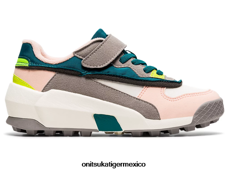 Onitsuka Tiger zapatos 4P8D6N619 pino aterciopelado/brisa niños corredor de mezcla - Image 1