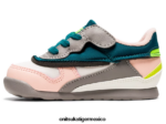 Onitsuka Tiger zapatos 4P8D6N620 pino aterciopelado/brisa niños corredor de mezcla - Image 4