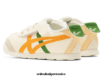 Onitsuka Tiger zapatos 4P8D6N623 crema/cítricos niños México 66 - Image 3