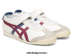 Onitsuka Tiger zapatos 4P8D6N625 bayas blancas/secas niños México 66 - Image 2