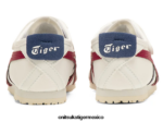 Onitsuka Tiger zapatos 4P8D6N625 bayas blancas/secas niños México 66 - Image 5