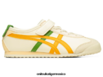 Onitsuka Tiger zapatos 4P8D6N626 crema/cítricos niños México 66