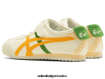 Onitsuka Tiger zapatos 4P8D6N626 crema/cítricos niños México 66 - Image 3