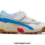 Onitsuka Tiger zapatos 4P8D6N627 blanco niños corredor de mezcla ps