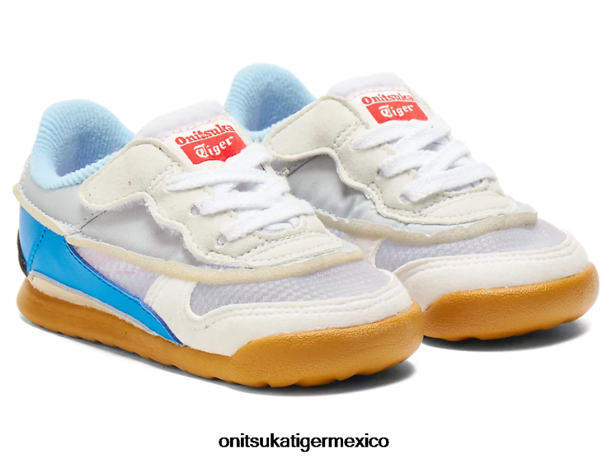 Onitsuka Tiger zapatos 4P8D6N628 blanco niños corredor de mezcla ts - Image 2