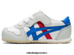 Onitsuka Tiger zapatos 4P8D6N629 blanco/azul directorio niños serrano - Image 4