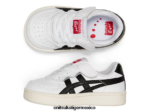 Onitsuka Tiger zapatos 4P8D6N633 blanco negro niños gsm - Image 8
