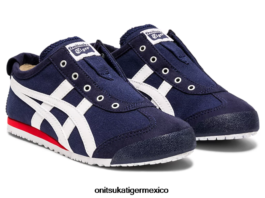 Onitsuka Tiger zapatos 4P8D6N635 chaquetón/blanco niños México 66 sin cordones - Image 2