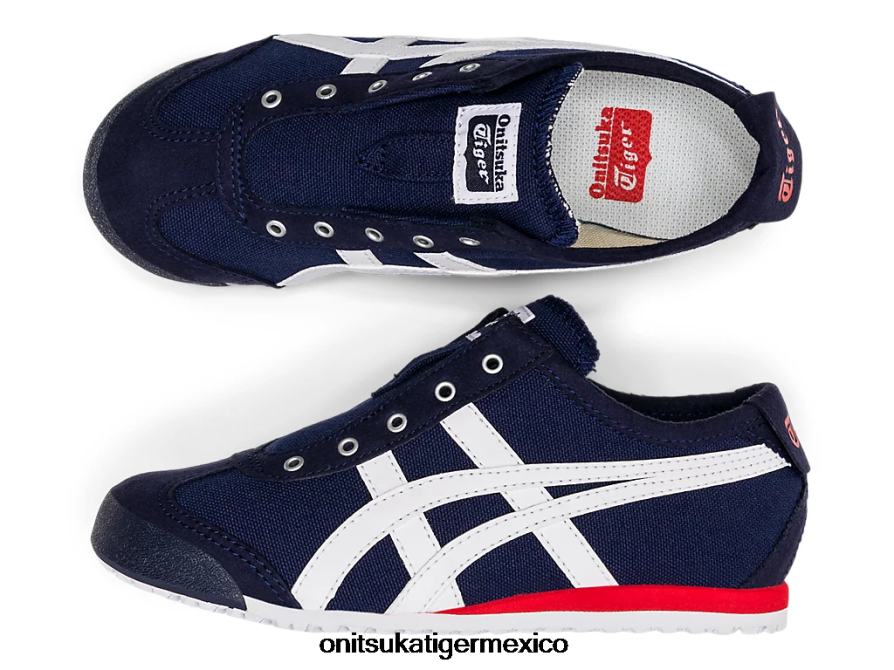 Onitsuka Tiger zapatos 4P8D6N635 chaquetón/blanco niños México 66 sin cordones - Image 7