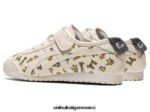 Onitsuka Tiger zapatos 4P8D6N640 crema niños México 66 - Image 3