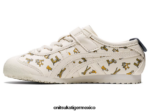 Onitsuka Tiger zapatos 4P8D6N640 crema niños México 66 - Image 4