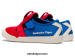 Onitsuka Tiger zapatos 4P8D6N642 rojo clásico/azul directorio niños sandalia méxico 66 - Image 3