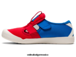 Onitsuka Tiger zapatos 4P8D6N642 rojo clásico/azul directorio niños sandalia méxico 66 - Image 4