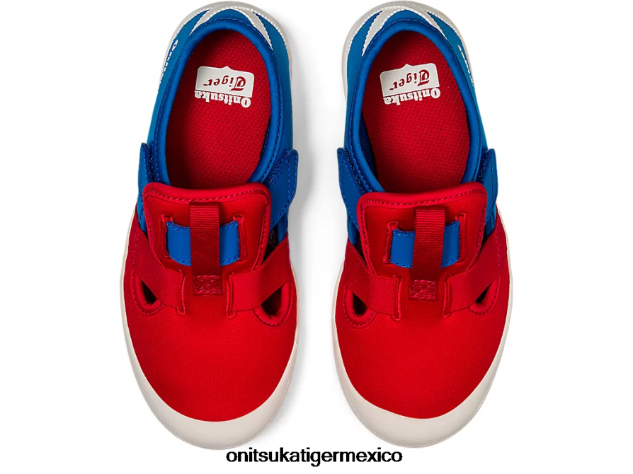 Onitsuka Tiger zapatos 4P8D6N642 rojo clásico/azul directorio niños sandalia méxico 66 - Image 6