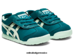 Onitsuka Tiger zapatos 4P8D6N643 pino aterciopelado/tinte menta niños México 66 - Image 2