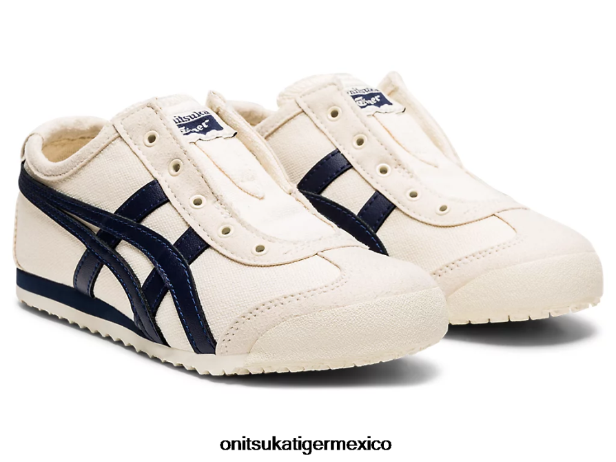 Onitsuka Tiger zapatos 4P8D6N644 abedul/medianoche niños México 66 sin cordones - Image 2