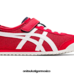 Onitsuka Tiger zapatos 4P8D6N645 clásico rojo/blanco niños México 66
