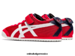 Onitsuka Tiger zapatos 4P8D6N645 clásico rojo/blanco niños México 66 - Image 3