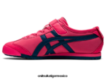 Onitsuka Tiger zapatos 4P8D6N647 camafeo rosa/azul mako niños México 66 - Image 4