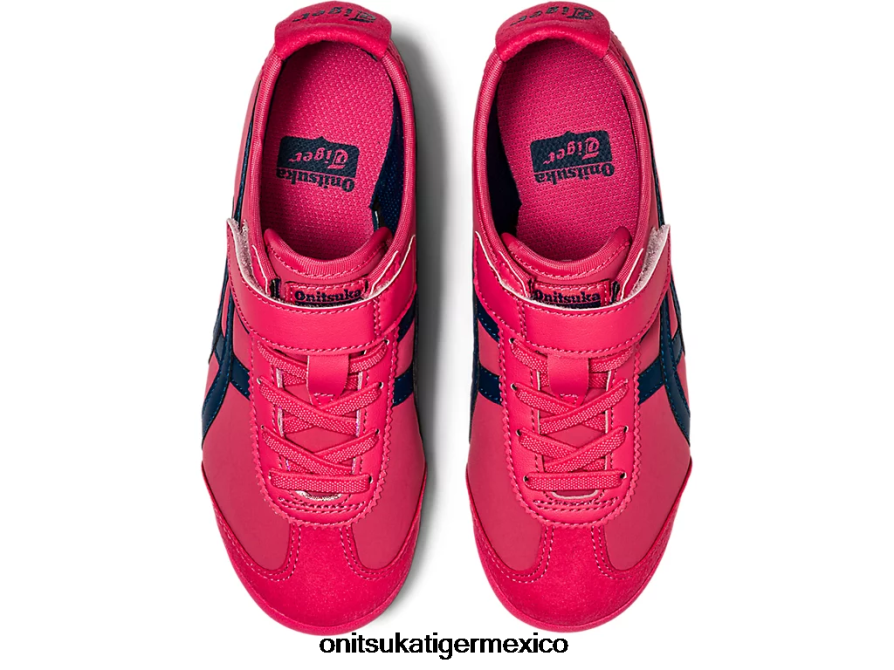 Onitsuka Tiger zapatos 4P8D6N647 camafeo rosa/azul mako niños México 66 - Image 6