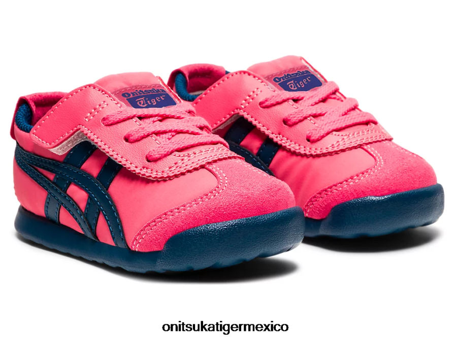Onitsuka Tiger zapatos 4P8D6N648 camafeo rosa/azul mako niños México 66 - Image 2