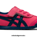 Onitsuka Tiger zapatos 4P8D6N648 camafeo rosa/azul mako niños México 66