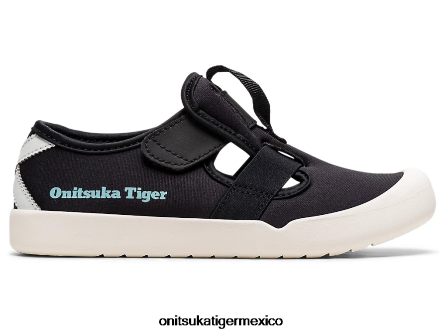 onitsuka_tiger_zapatos_4p8d6n649_negro_ninos_sandalia_mexico_66.png Onitsuka Tiger zapatos 4P8D6N649 negro niños sandalia méxico 66 - Image 1