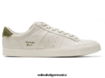 Onitsuka Tiger zapatos 4P8D6N64 crema/verde bronce unisexo césped 3.0