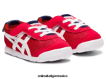 Onitsuka Tiger zapatos 4P8D6N650 clásico rojo/blanco niños México 66 - Image 2