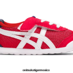 Onitsuka Tiger zapatos 4P8D6N650 clásico rojo/blanco niños México 66